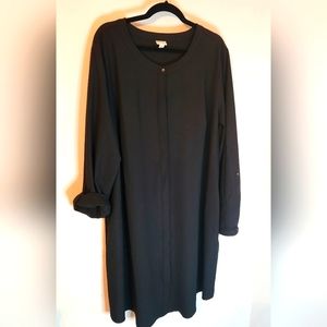 Black Shirt Dress Wns Sz3X